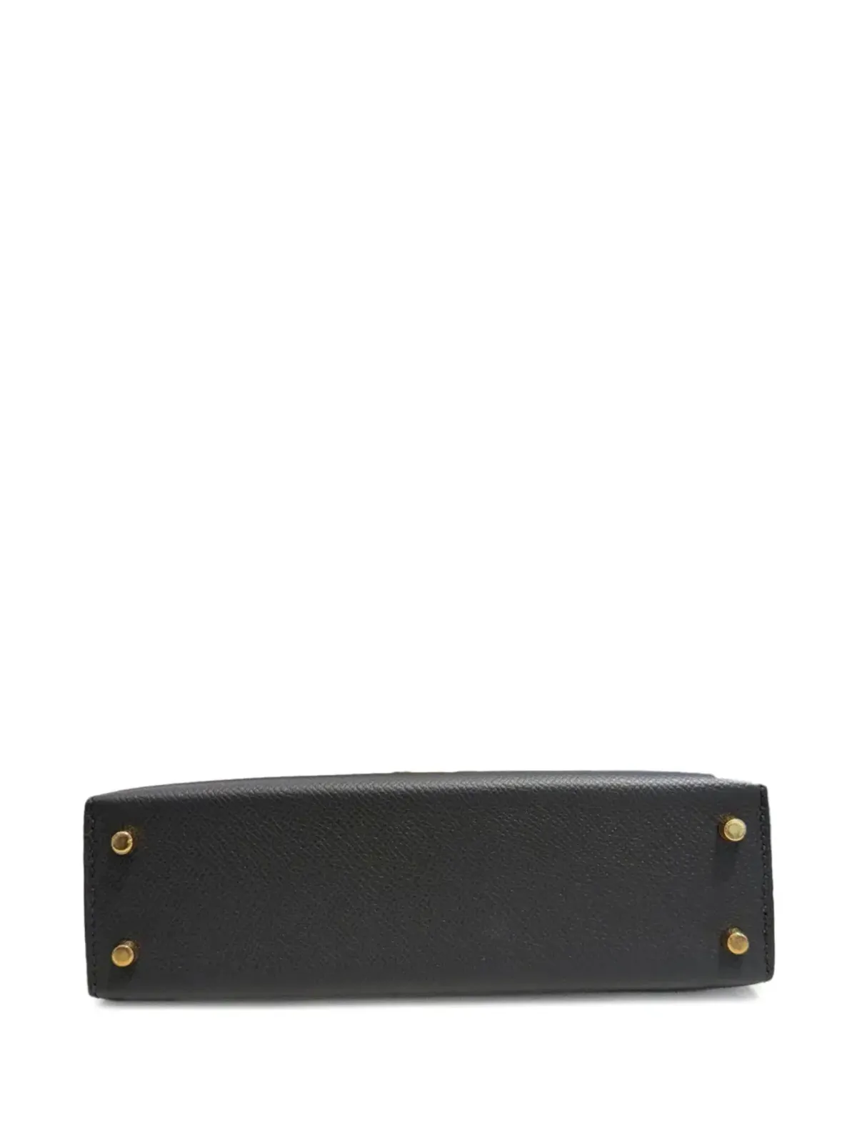 Hermès ビンテージ ミニ ケリー セリエ 20 エプソン レザー ゴールド金具 トートバッグ ブラック - 画像3