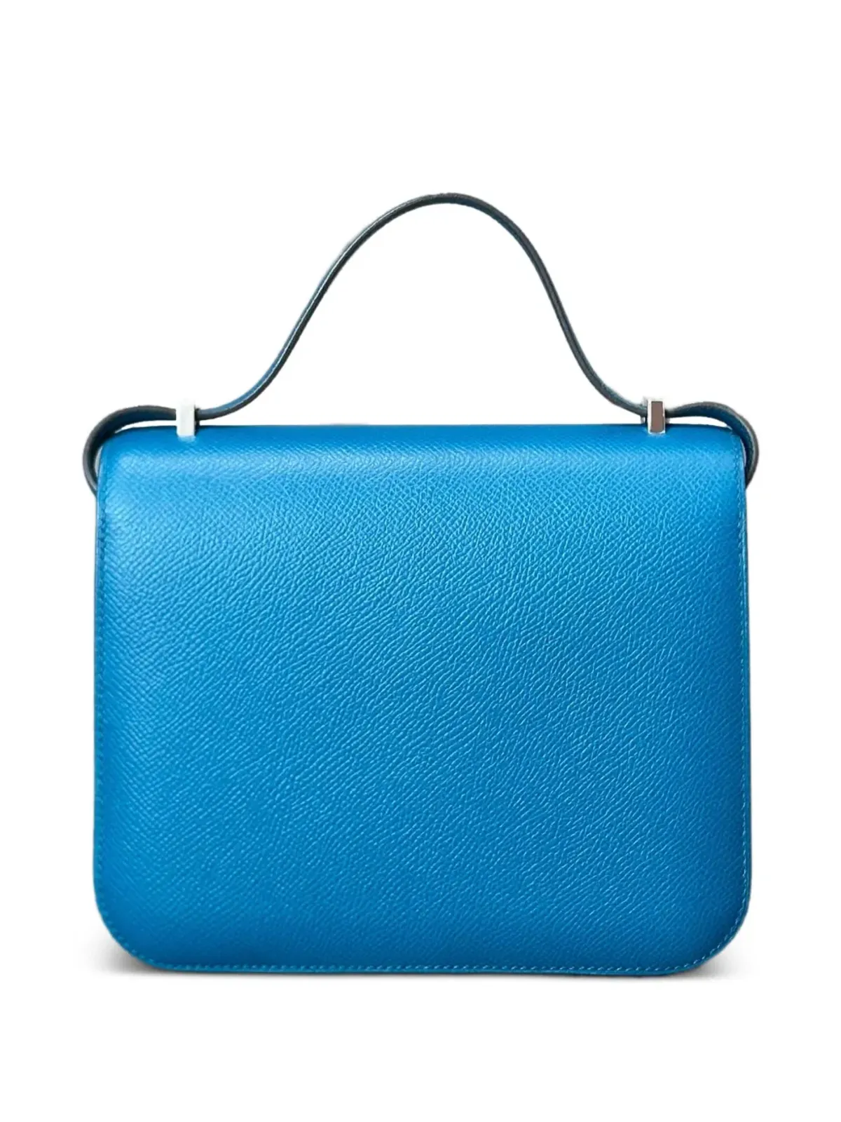 Hermès ビンテージ 2015 コンスタンス18 エプソム パラジウム金具 クロスボディバッグ ブルー - 画像2