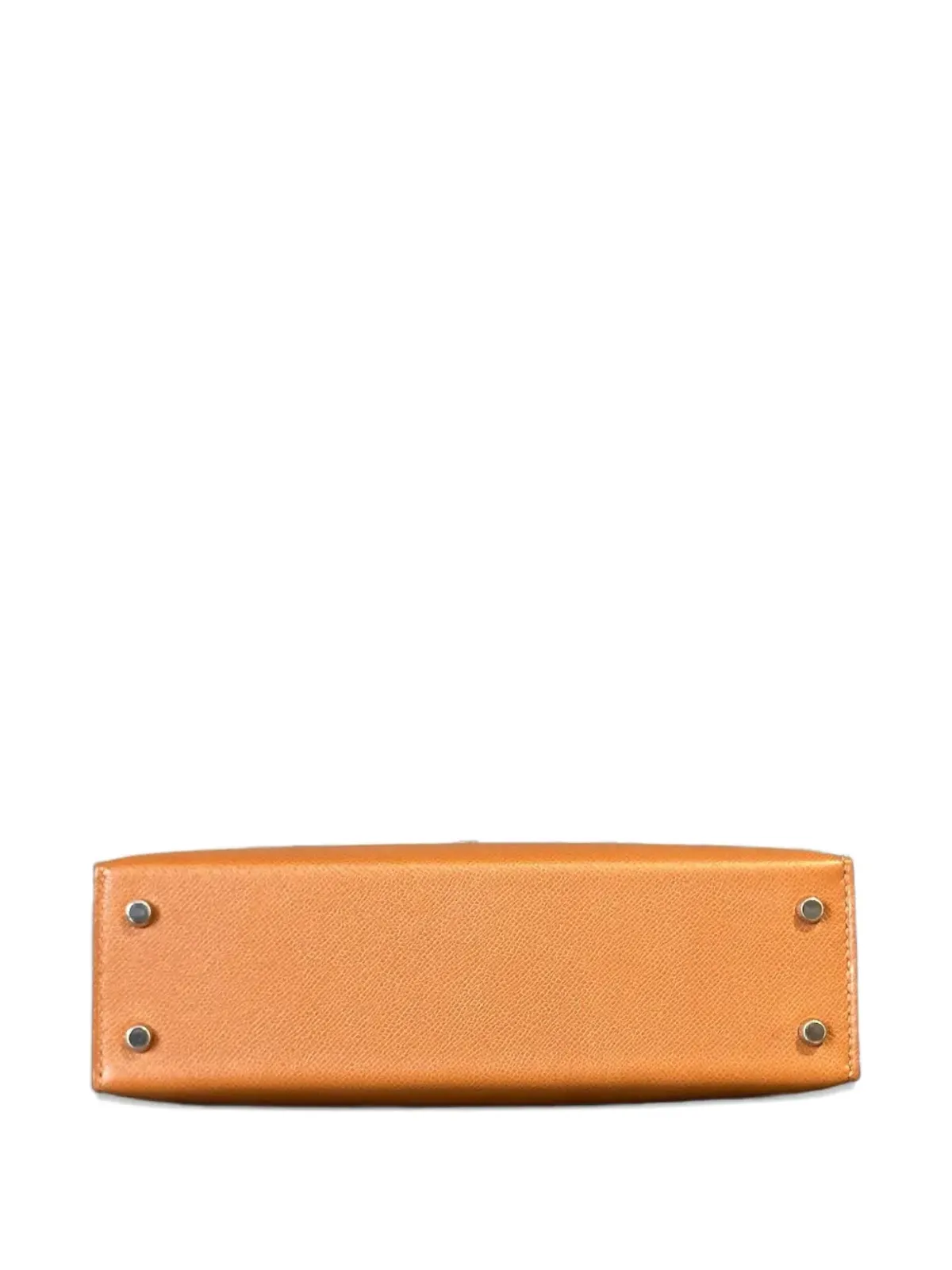 Hermès ビンテージ ミニ Kelly Sellier 20 マダム・タッチ アリゲーター ミシシッピ パラジウム金具 トートバッグ - ブラウン - 画像3