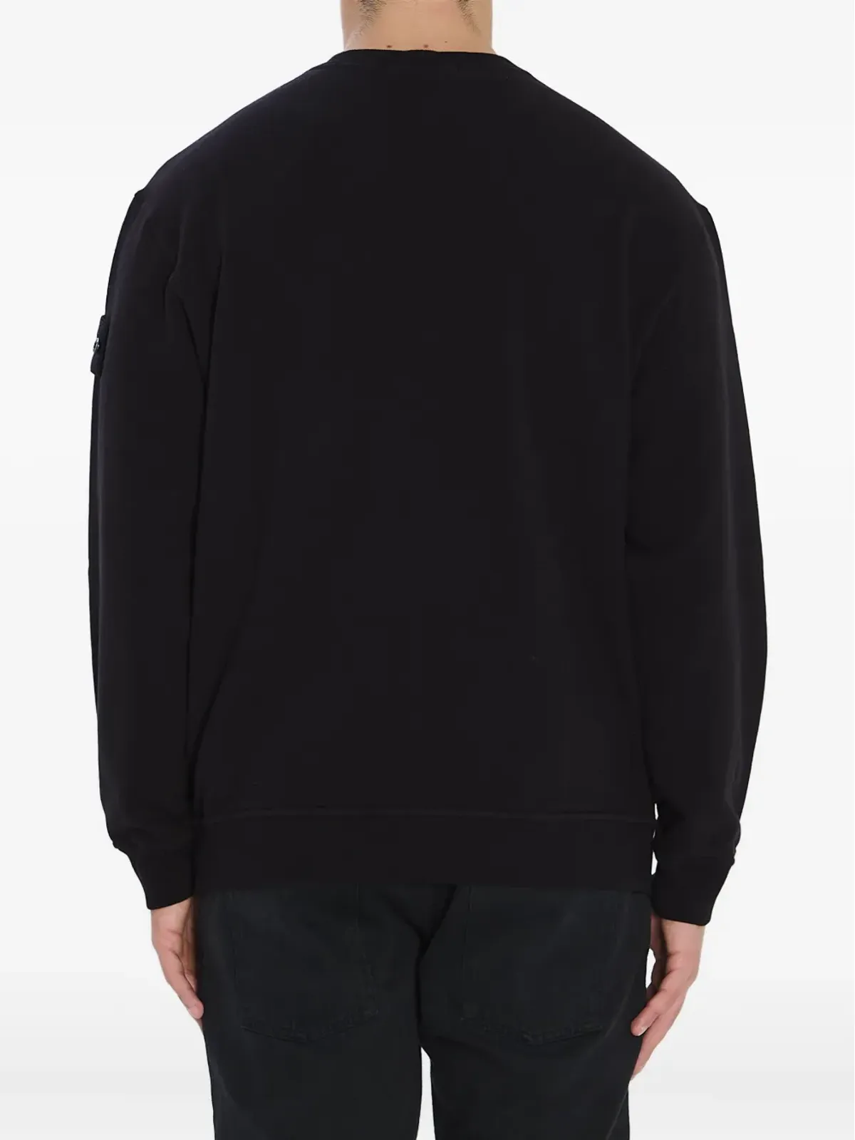 Stone Island ゴーストバッジ スウェットシャツ - ブラック - 画像4