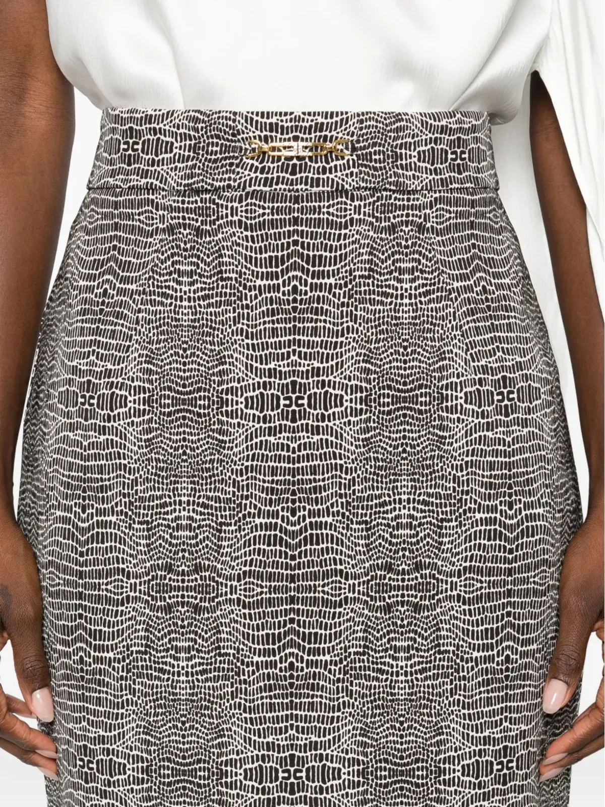 Elisabetta Franchi ペンシルスカート - 画像5