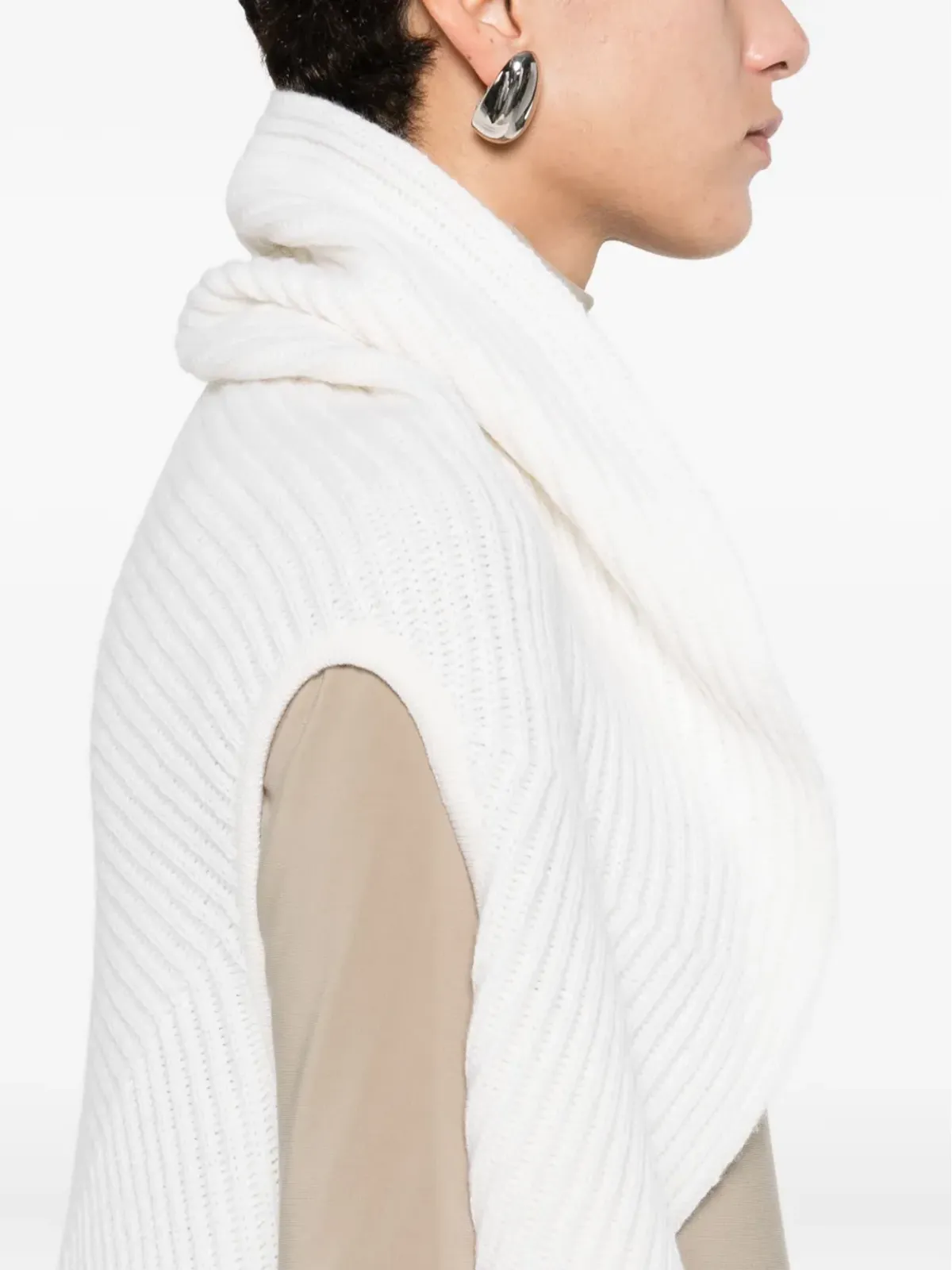 MARCCAIN ラッフルカーディガン - 画像5