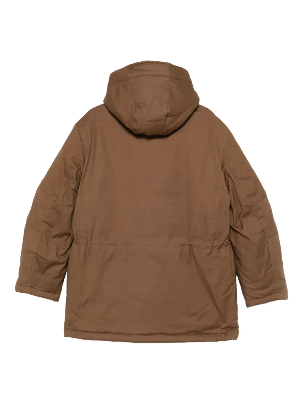 RANRA Neve hooded jacket - Brown - 画像2