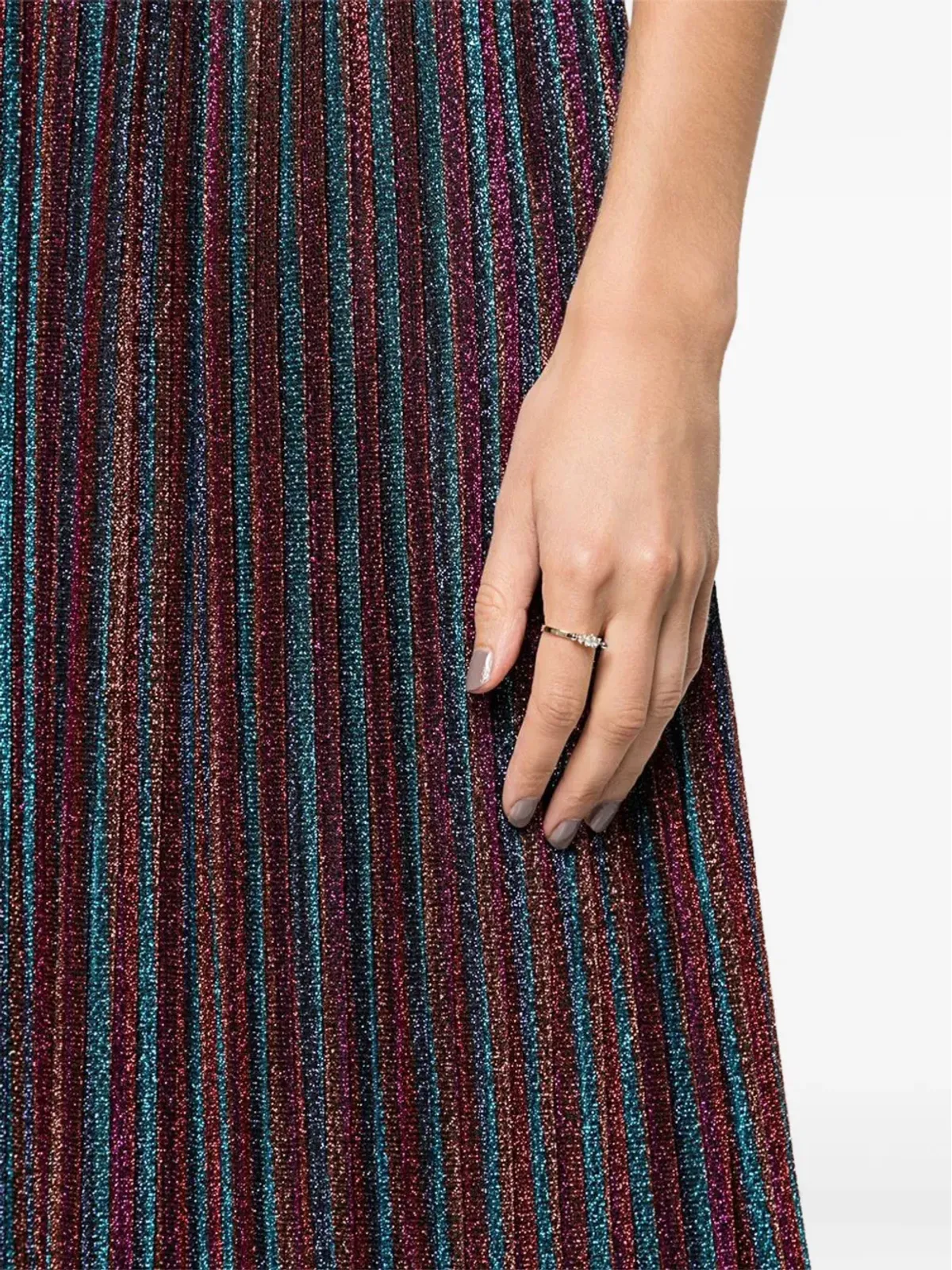 Delfina Delettrez 18Kイエローゴールド ダイヤモンド ツーインワン リング - 画像2