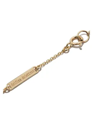 Delfina Delettrez 18Kイエローゴールドとホワイトゴールド ツーインワン ダイヤモンド ネックレス - サムネイル4