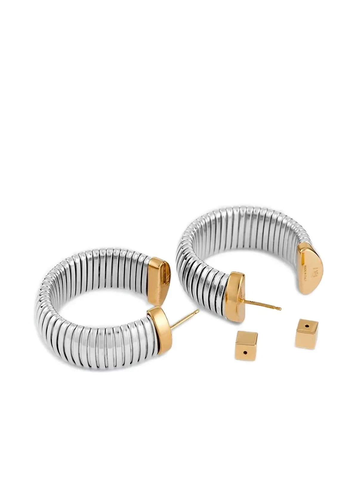 IVI Gaia round earrings - Silver - 画像2