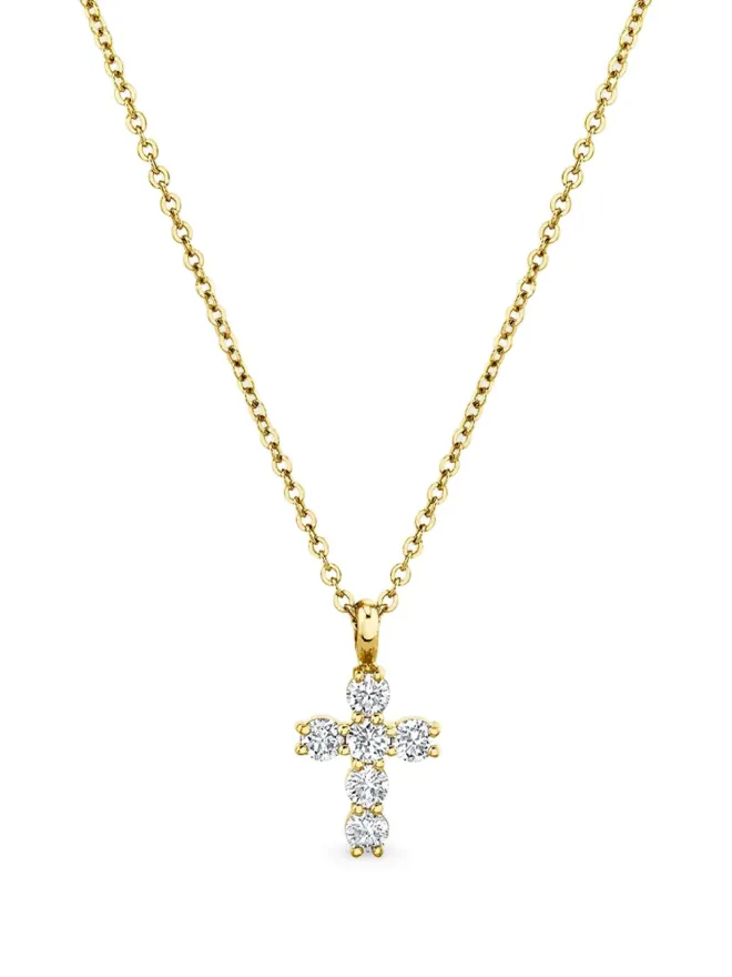 Anita Ko Anita Ko 18Kイエローゴールド クロス ダイヤモンド ネックレスの商品画像