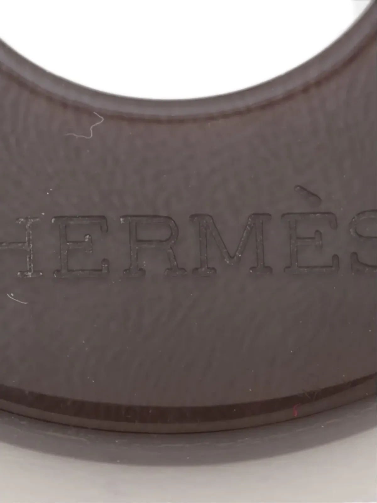 Hermès ビンテージ Attelage 水牛角ネックレス - ブラウン - 画像4
