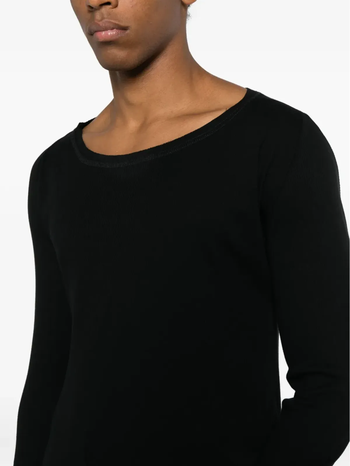 Leon Emanuel Blanck ロングスリーブTシャツ - ブラック - 画像5