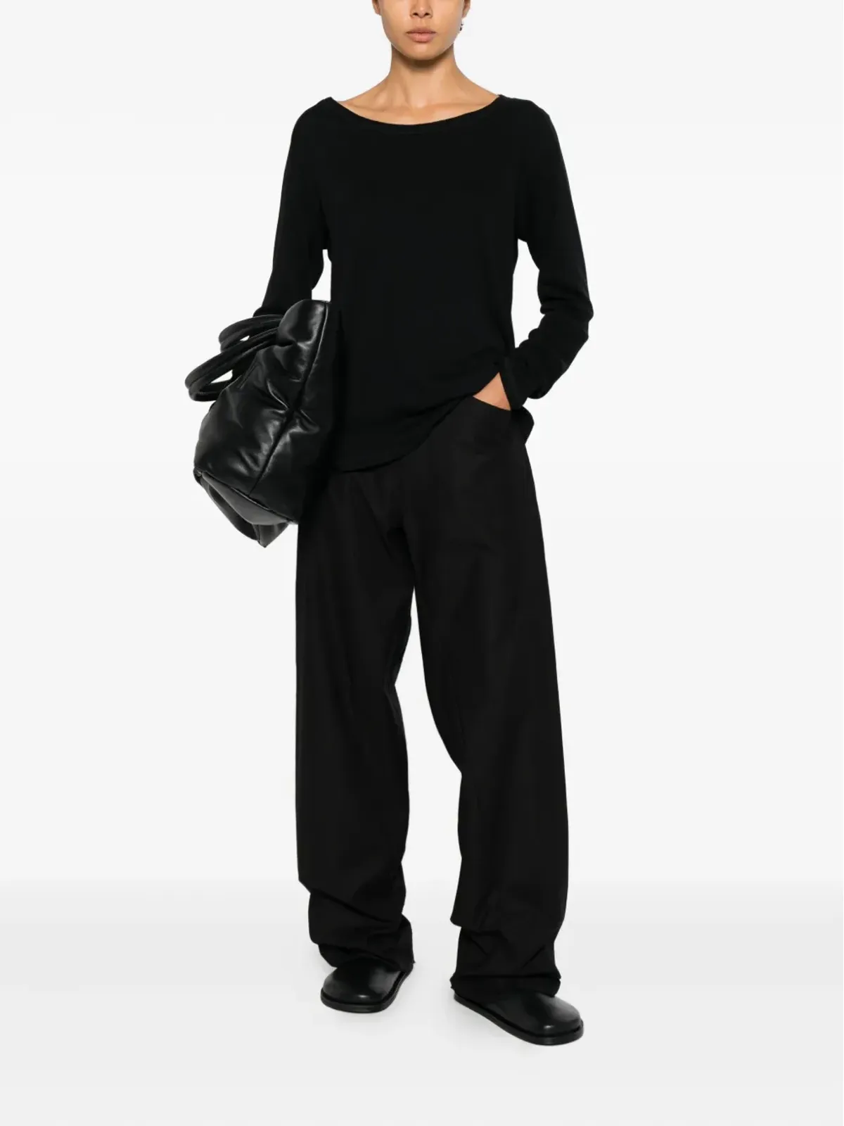 Leon Emanuel Blanck ロングスリーブTシャツ - ブラック - 画像3