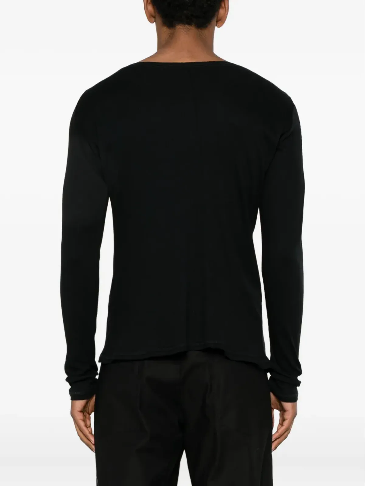 Leon Emanuel Blanck ロングスリーブTシャツ - ブラック - 画像4