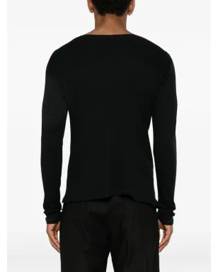 Leon Emanuel Blanck ロングスリーブTシャツ - ブラック - サムネイル4