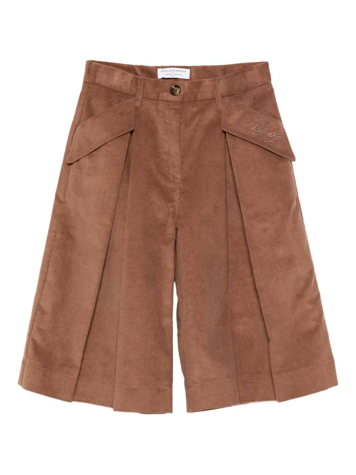 Philosophy Di Lorenzo Serafini Kids コーデュロイショートパンツ - 画像1