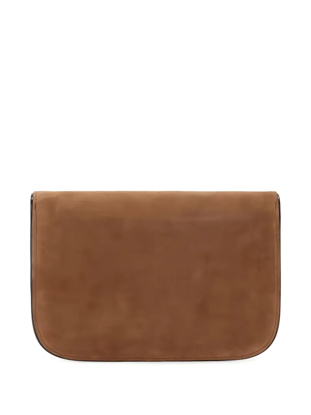 Elisabetta Franchi チェーンストラップ付きスエードクロスボディバッグ - 画像3
