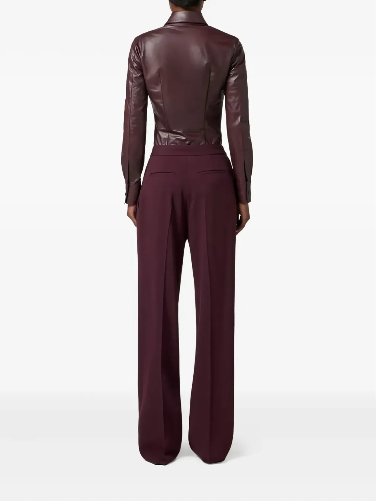 Elisabetta Franchi ボタン留めシャツ - レッド - 画像3