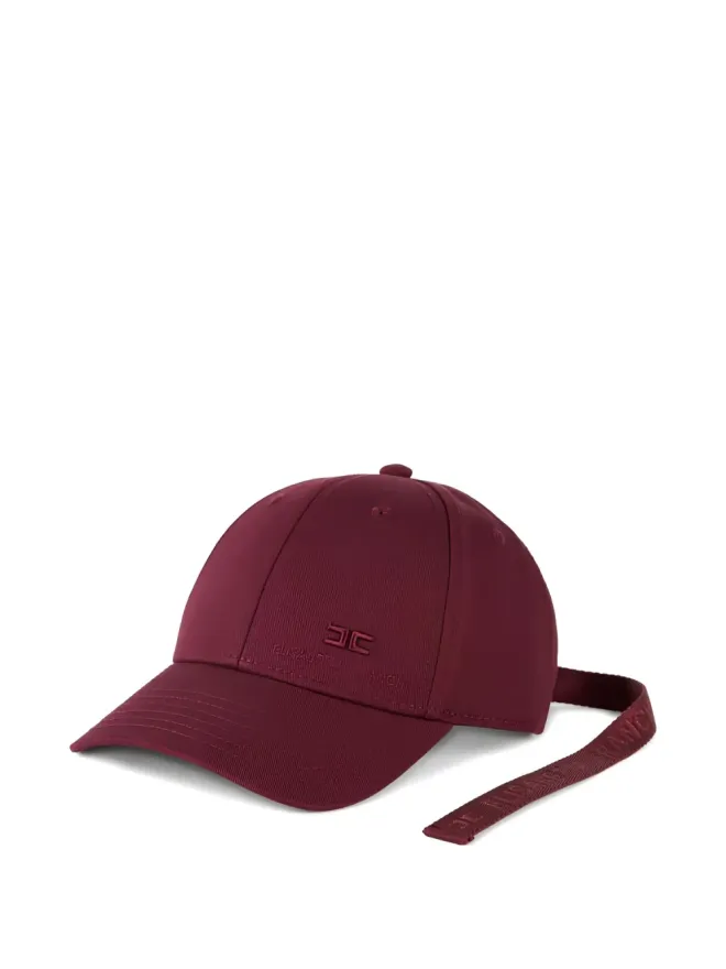 Elisabetta Franchi Elisabetta Franchi ロゴリボン ベースボールキャップ - レッドの商品画像