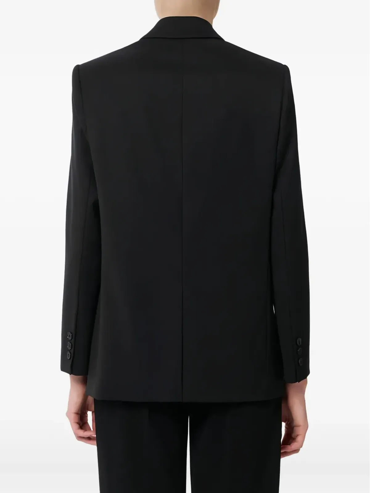 Elisabetta Franchi ポケットチーフ付き シングルブレスト ジャケット - ブラック - 画像3
