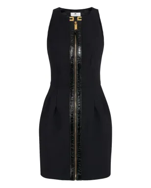 Elisabetta Franchi レザー・プラケット ミニドレス - サムネイル1