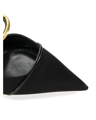 Elisabetta Franchi 105mm D'Orsay ヒールパンプス - ブラック - サムネイル4