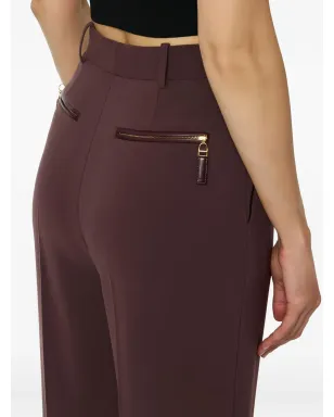 Elisabetta Franchi フレアテーラードパンツ ブラウン - サムネイル4