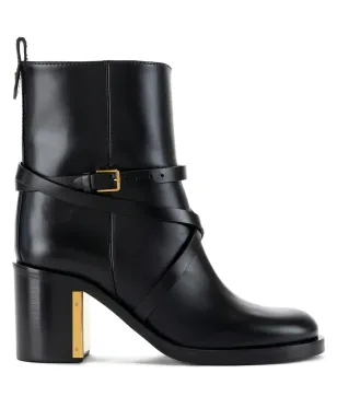 Elisabetta Franchi バックルディテール ブーツ - ブラック - サムネイル1