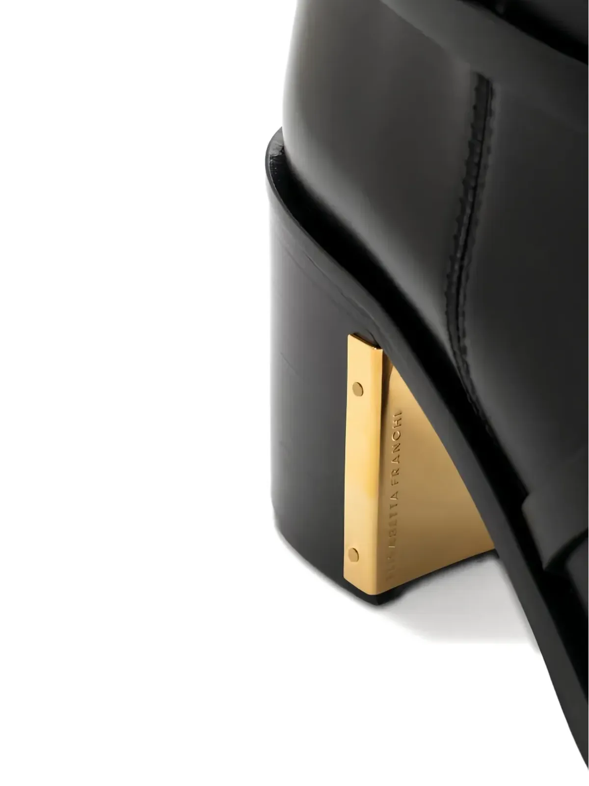 Elisabetta Franchi バックルディテール ブーツ - ブラック - 画像4