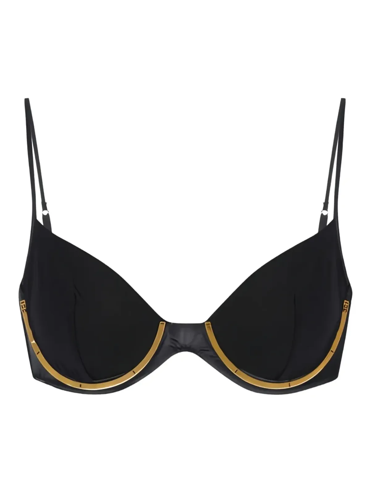 Elisabetta Franchi サテン風ブラ - 画像1