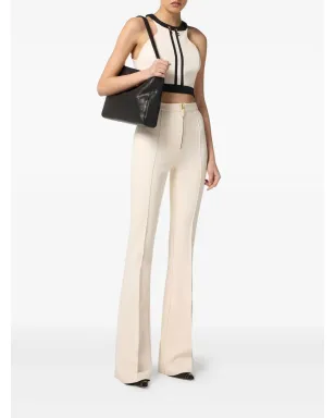 Elisabetta Franchi カラーブロックチェーンディテールトップ - サムネイル2