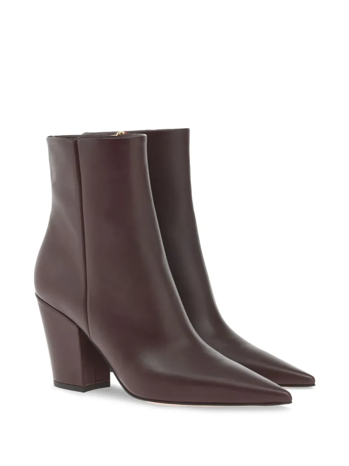 Gianvito Rossi 85mm Keinna ブーティ ポインテッドトゥ ブーツ - レッド - 画像2