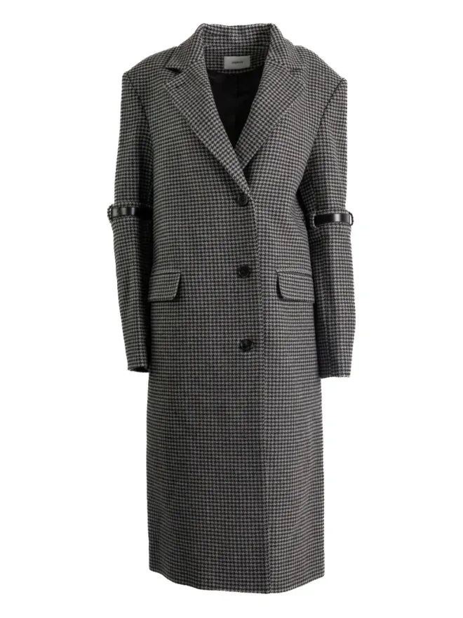 Coperni Coperni ハウンドトゥースストラップコートの商品画像