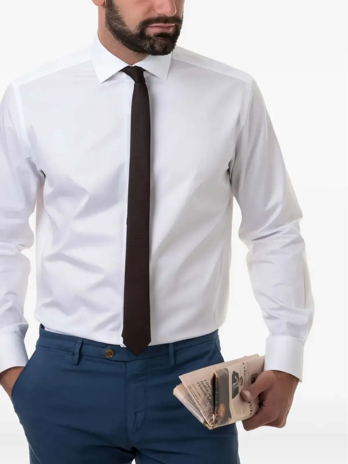 Xacus 長袖ボタンシャツ - 画像1