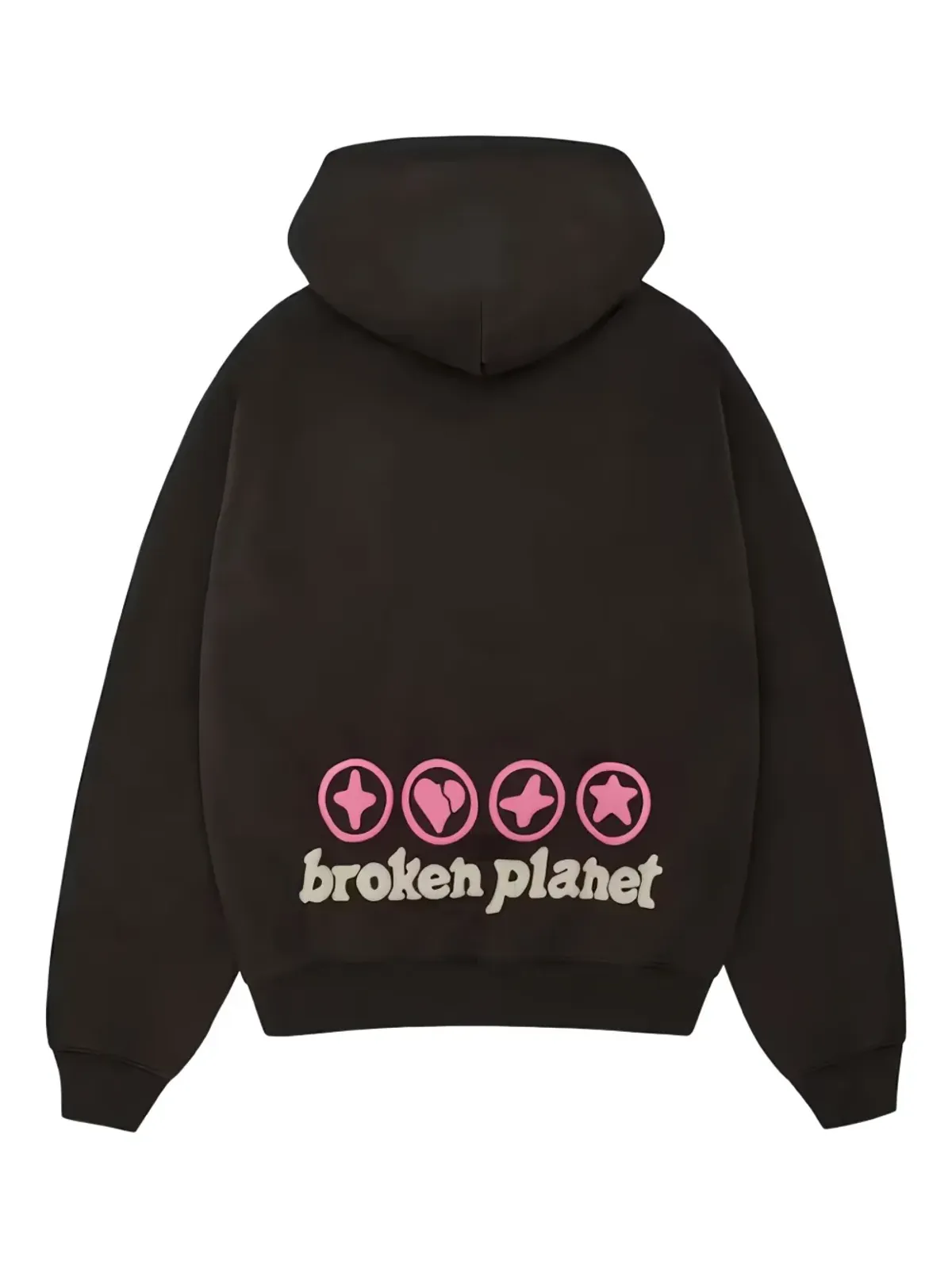 BROKEN PLANET グラフィックプリントフーディ - 画像3