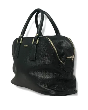 avenue 67 グレインドカーフレザー トートバッグ - ブラック - サムネイル3