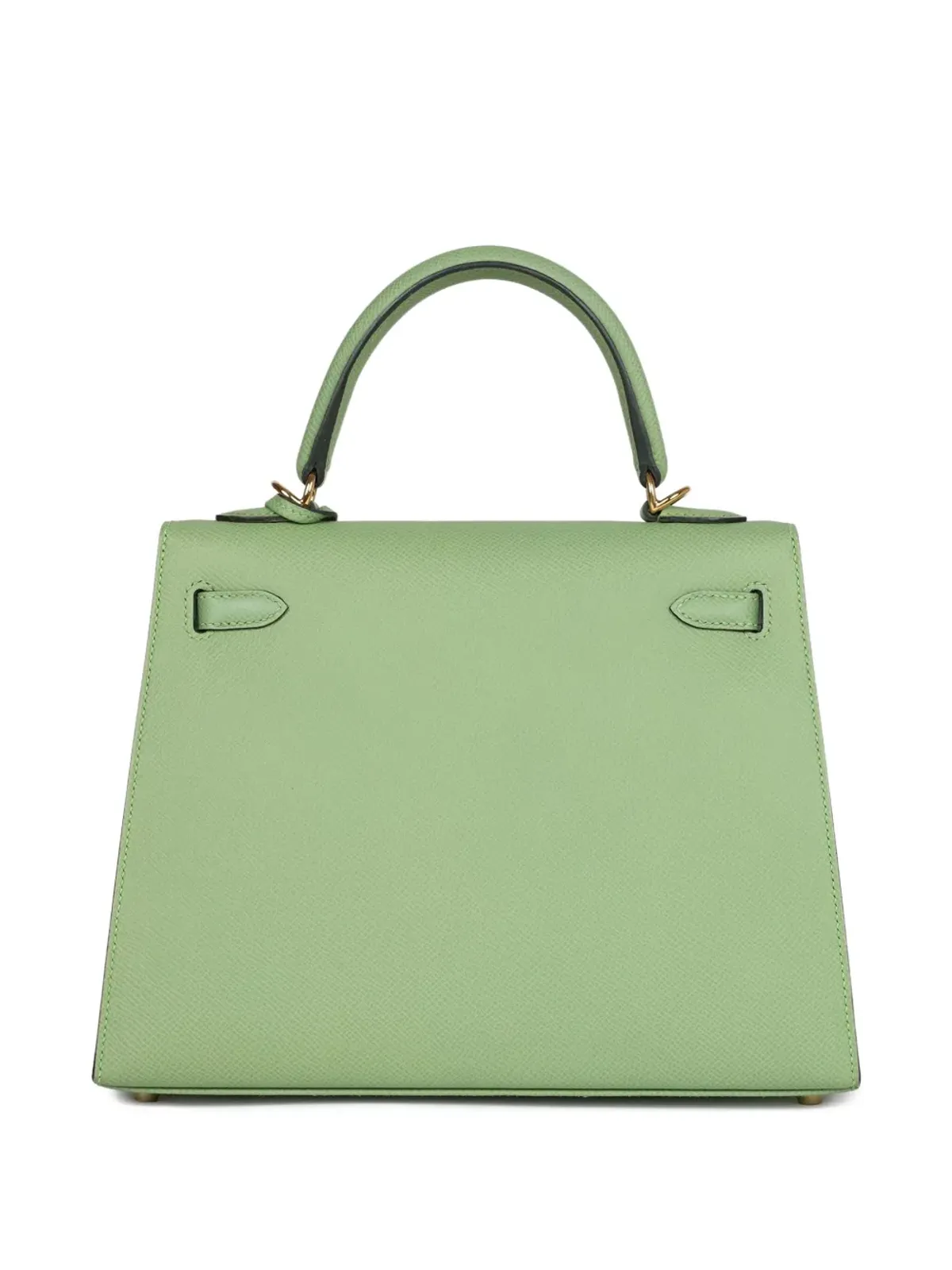 Hermès ビンテージ ケリー・セリエ25 レザー トートバッグ - グリーン - 画像2