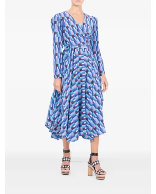 Lhd Odalys geometric pattern blouse - サムネイル2