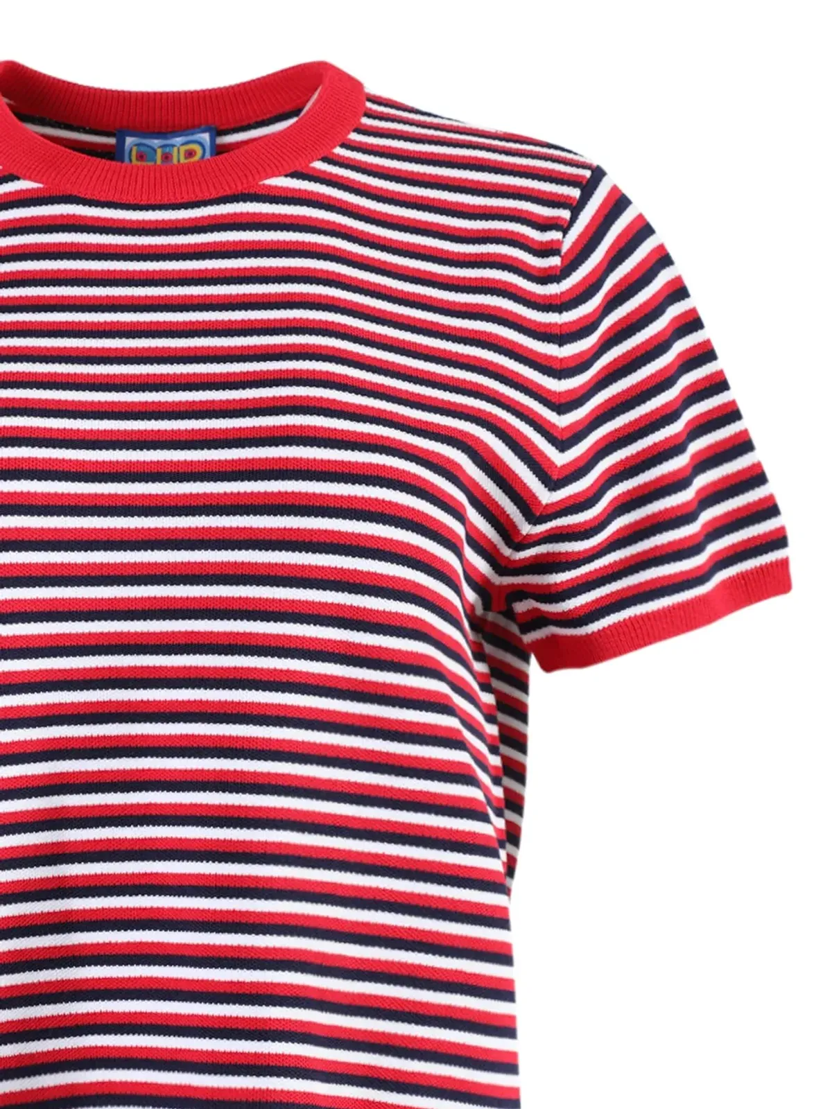 Lhd The Sibili striped top - Red - 画像2