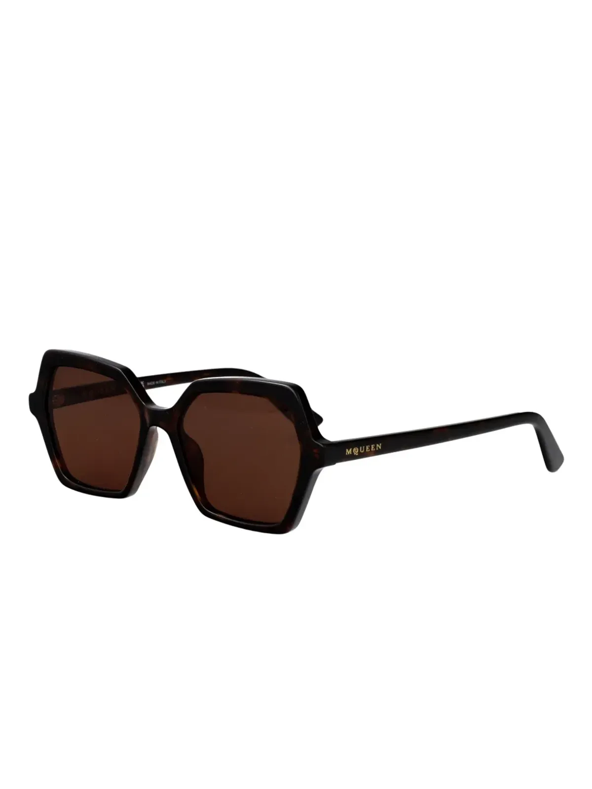 Alexander McQueen Eyewear AM0537S ジオメトリックフレーム サングラス - 画像2