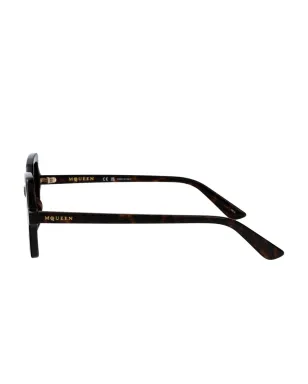 Alexander McQueen Eyewear AM0537S ジオメトリックフレーム サングラス - サムネイル3