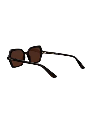 Alexander McQueen Eyewear AM0537S ジオメトリックフレーム サングラス - サムネイル4