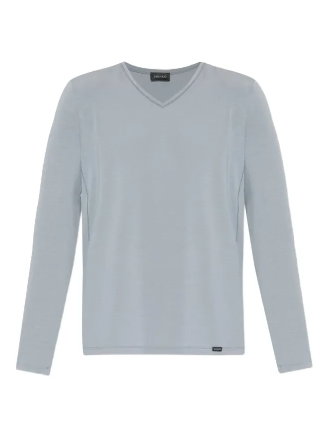 Hanro Hanro Vネック長袖ラウンジTシャツの商品画像