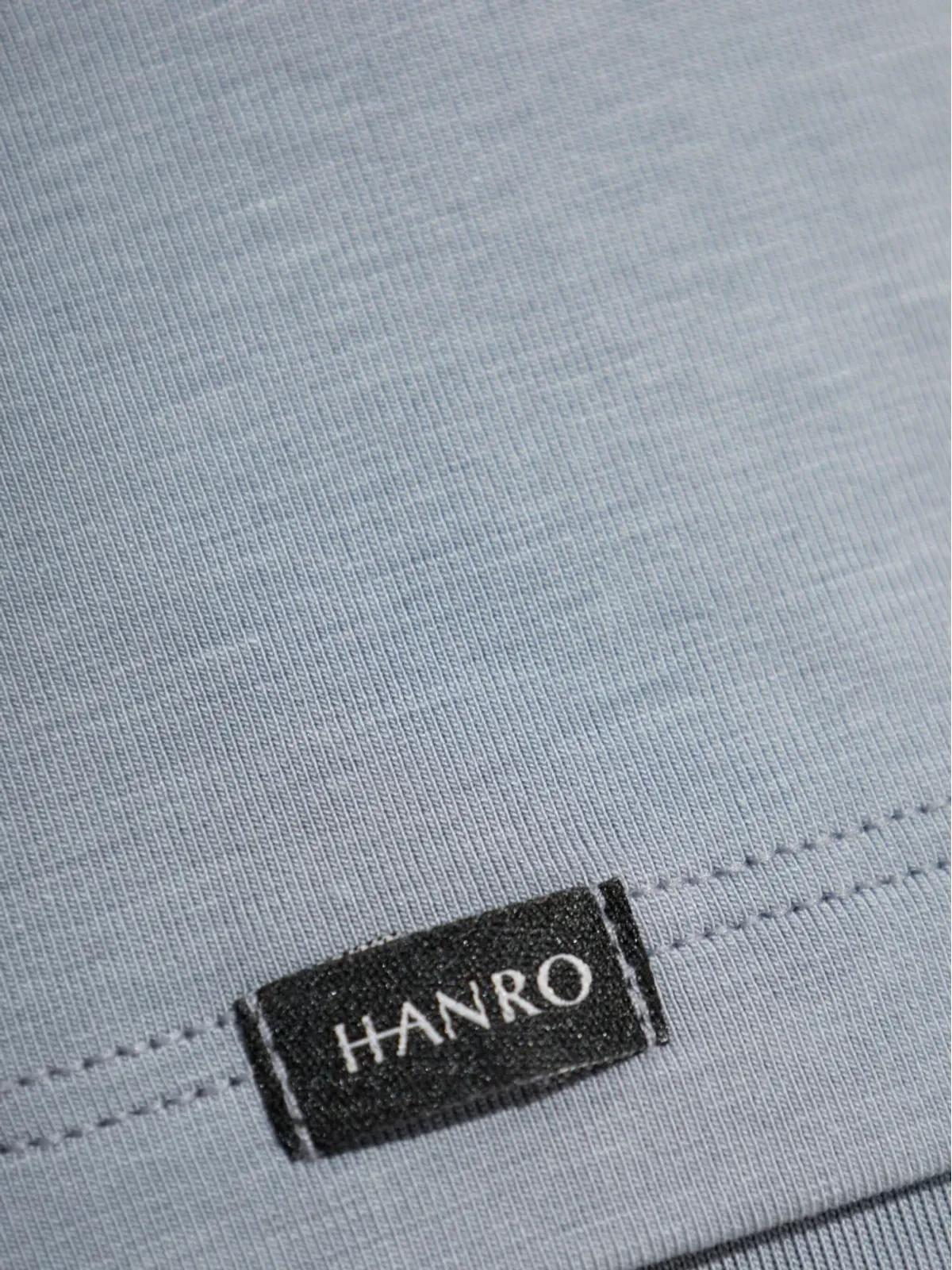 Hanro Vネック長袖ラウンジTシャツ - 画像5