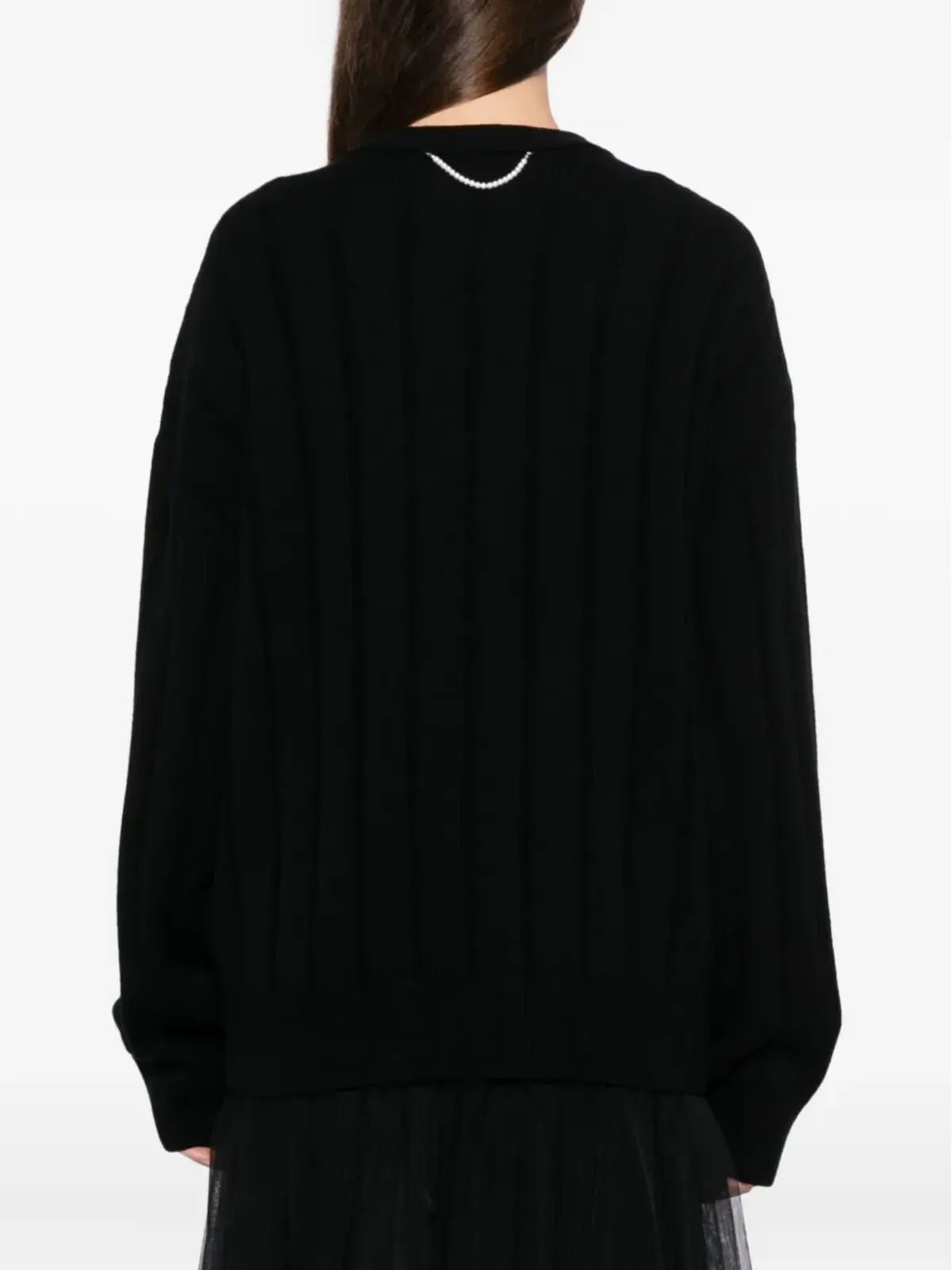 Kimhekim パール付きウールカーディガン - 画像4