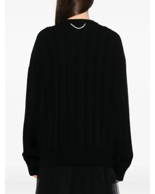 Kimhekim パール付きウールカーディガン - サムネイル4