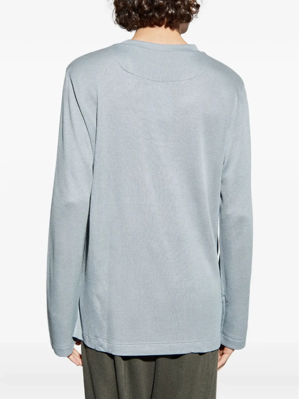 Hanro 長袖Tシャツ - Blue - 画像4