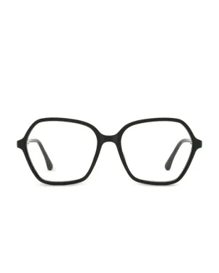 Isabel Marant Eyewear 幾何学的フレーム眼鏡 - ブラック - サムネイル1
