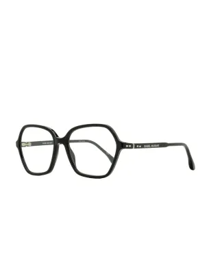 Isabel Marant Eyewear 幾何学的フレーム眼鏡 - ブラック - サムネイル2