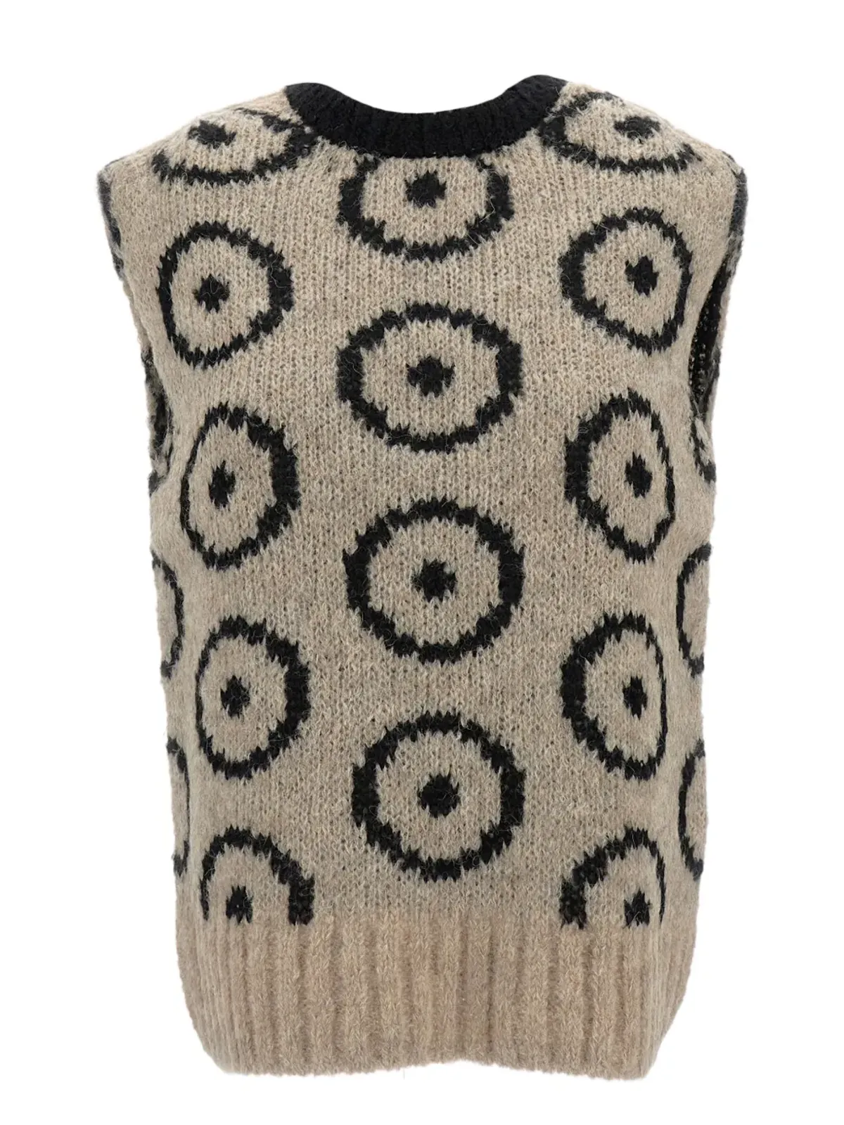 THIBAULT VAN DER STRAETE circle-pattern vest - 画像1