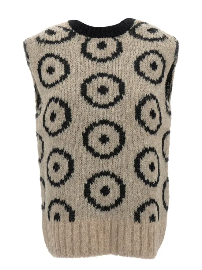 THIBAULT VAN DER STRAETE THIBAULT VAN DER STRAETE circle-pattern vestの商品画像