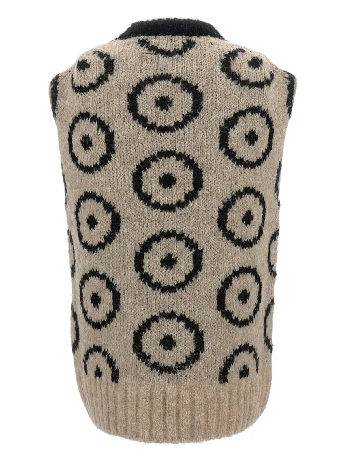 THIBAULT VAN DER STRAETE circle-pattern vest - 画像2