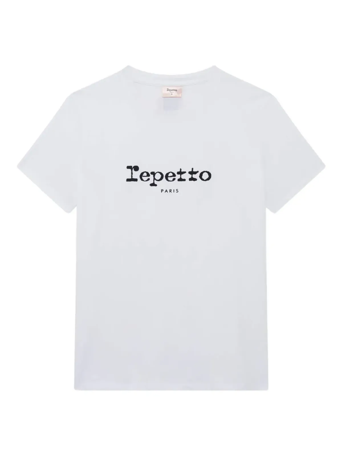 Repetto ロゴプリント コットン Tシャツ - 画像1